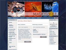 Tablet Screenshot of candelemagiche.com